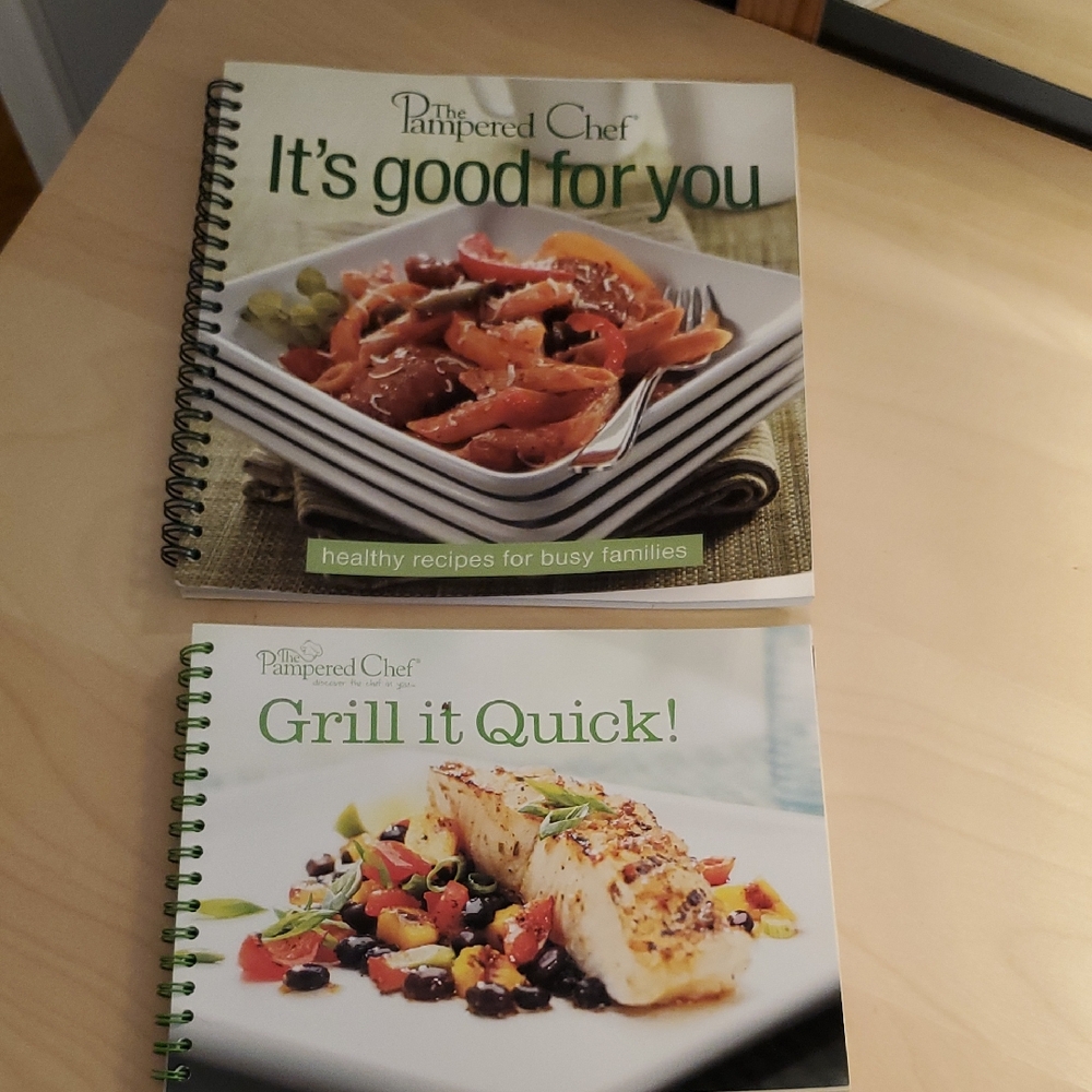 Pampered Chef Cookbooks